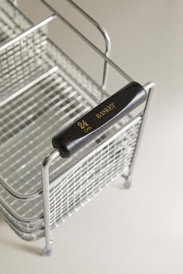 METAL SINK ORGANISER - Light grey by Zara - Image 3