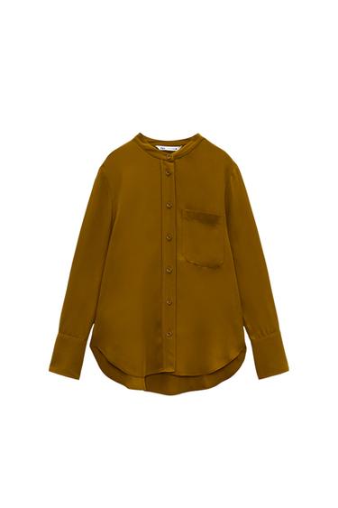 LOOSE-FITTING SHIRT WITH A POCKET