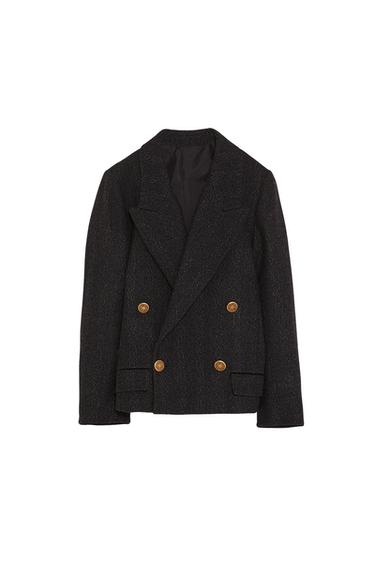 HERRINGBONE BLAZER