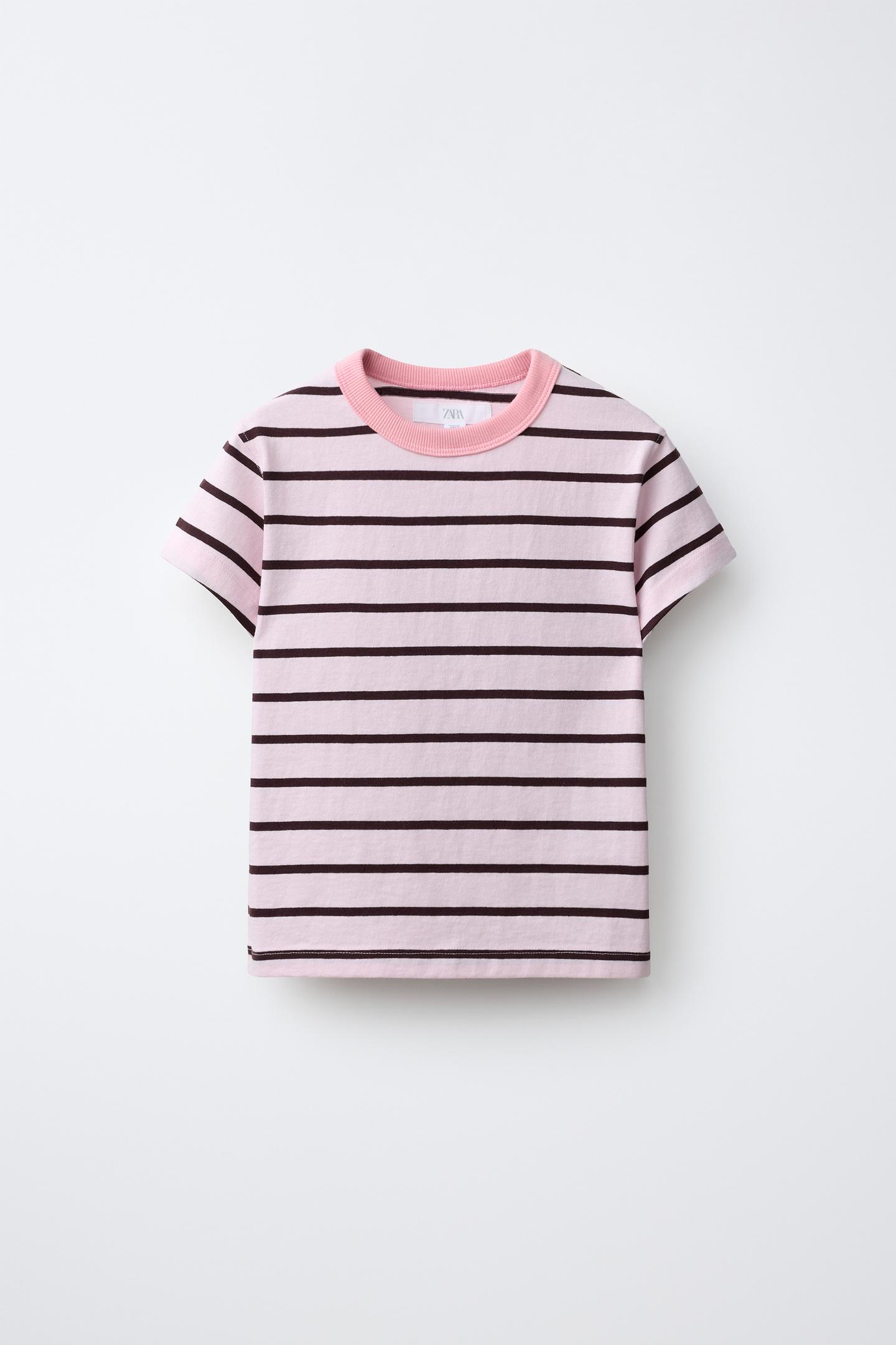 Детская футболка Zara Rustic Stripe, цвет: Полосатый — фото 1