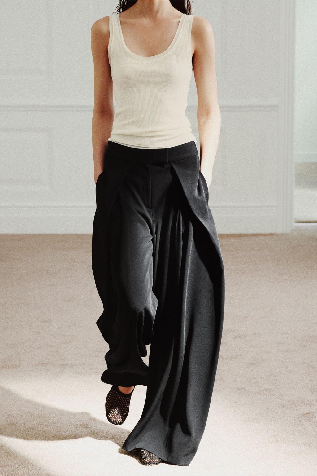 ZW COLLECTION WIDE LEG PANTS - image 2