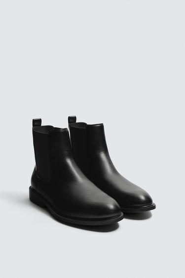 BOTA CHELSEA VESTIR - Negro de Zara