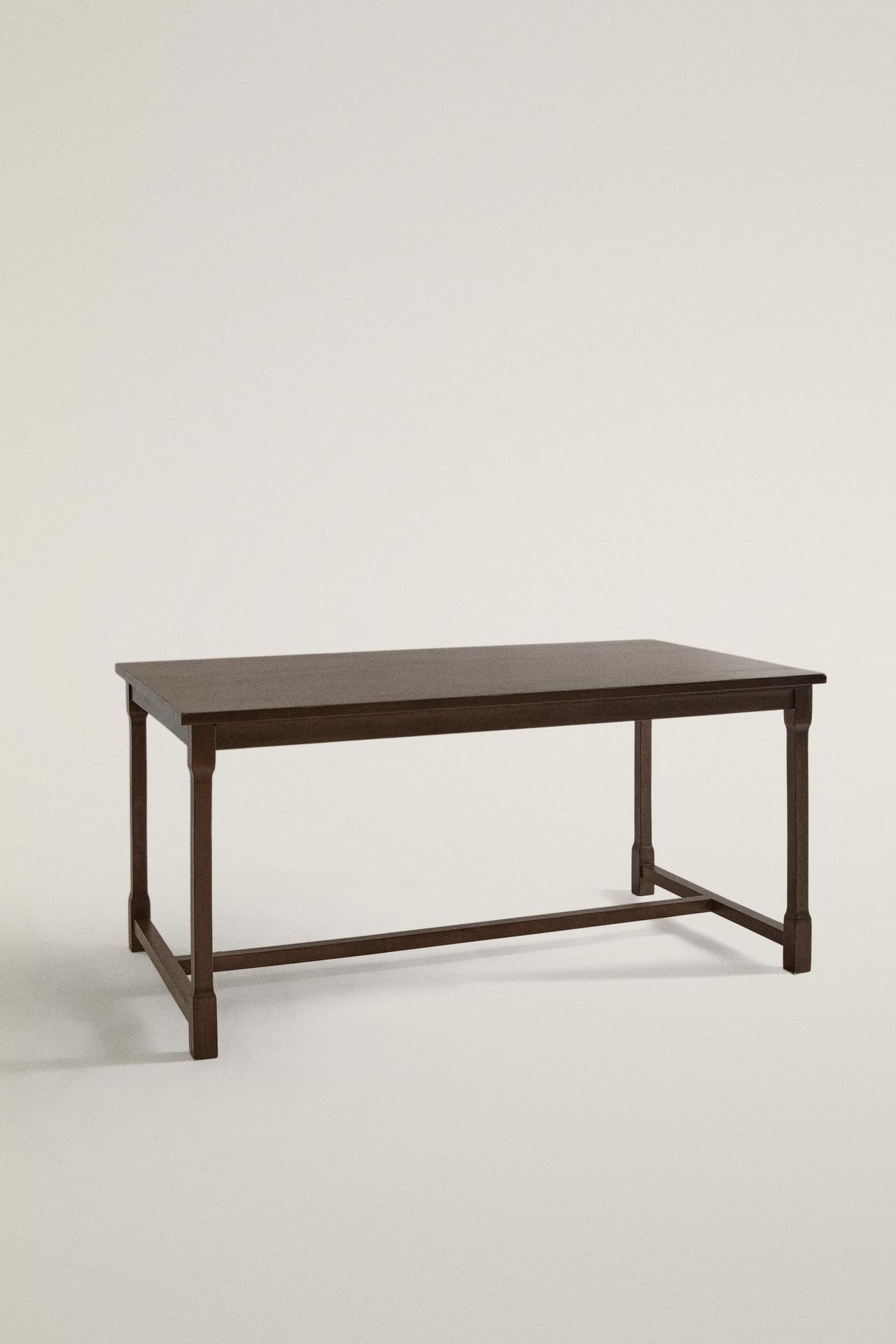 MANGO WOOD TABLE — Brown