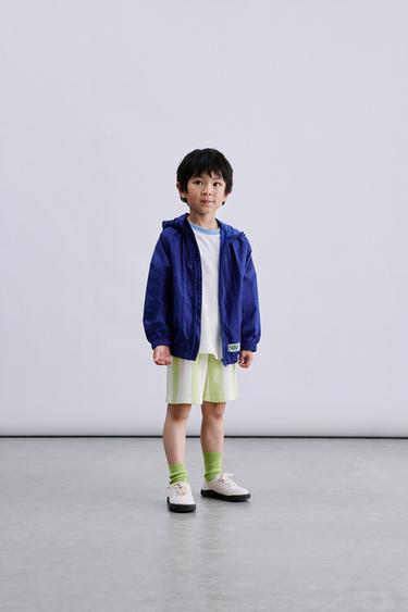 ÁO MƯA NHẸ WATER REPELLENT - Xanh nhạt từ Zara