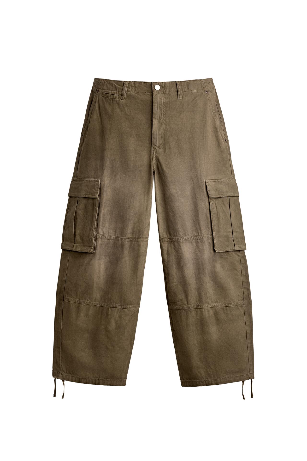 BALLOON FIT CARGO TROUSERS