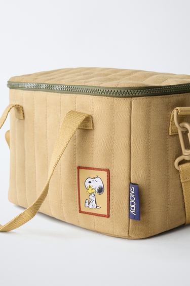 SNOOPY PEANUTS™ BAG - Camel Brown by Zara - Image 2