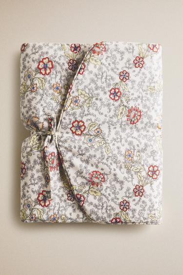MATELAS À LANGER NOMADE BÉBÉ FLEURS - Beige clair de Zara