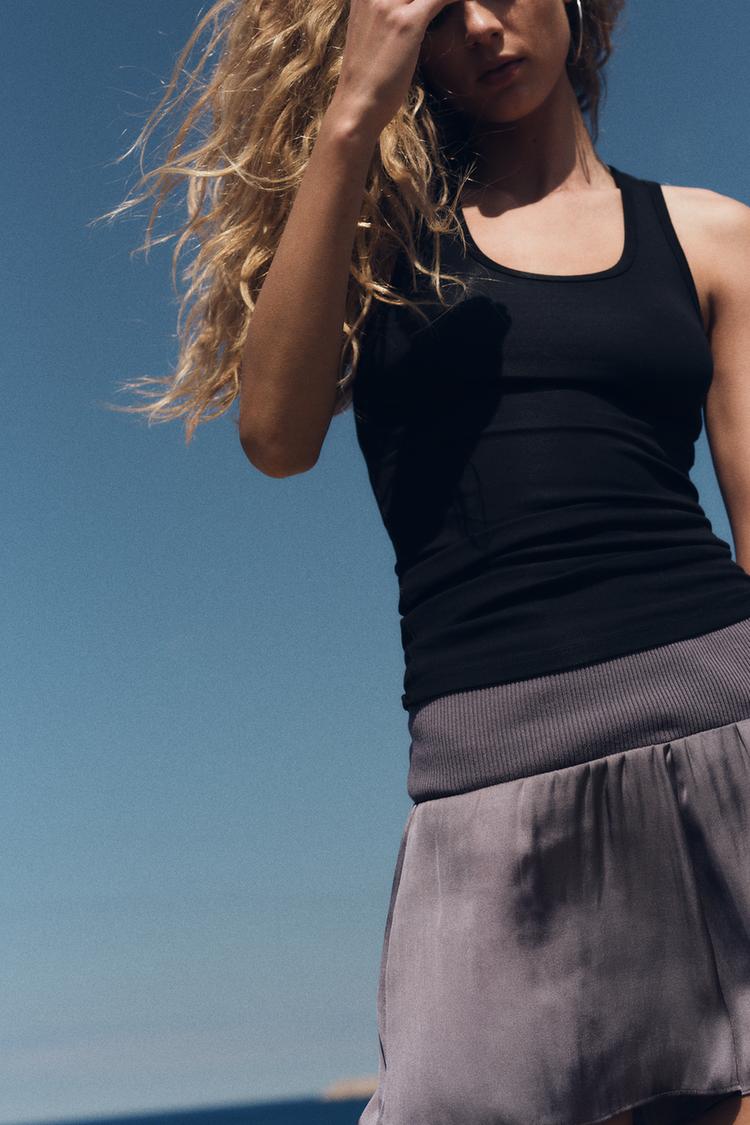 COTTON MODAL TANK TOP