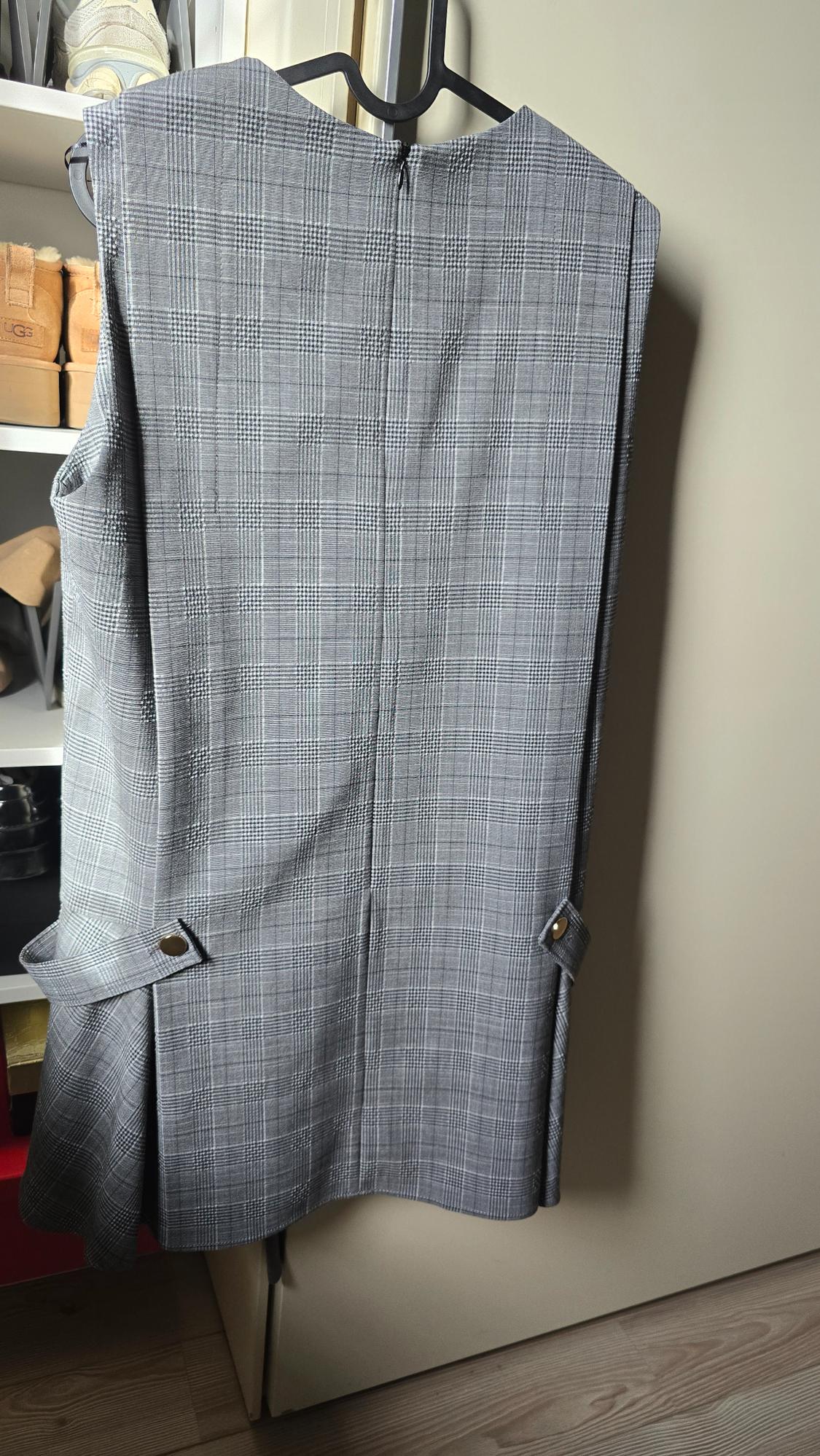 ZW COLLECTION SHORT CHECK DRESS - Image 2