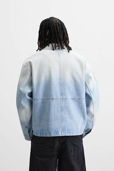 DENIM JACKET WITH POCKETS - Light blue by Zara - Image 2