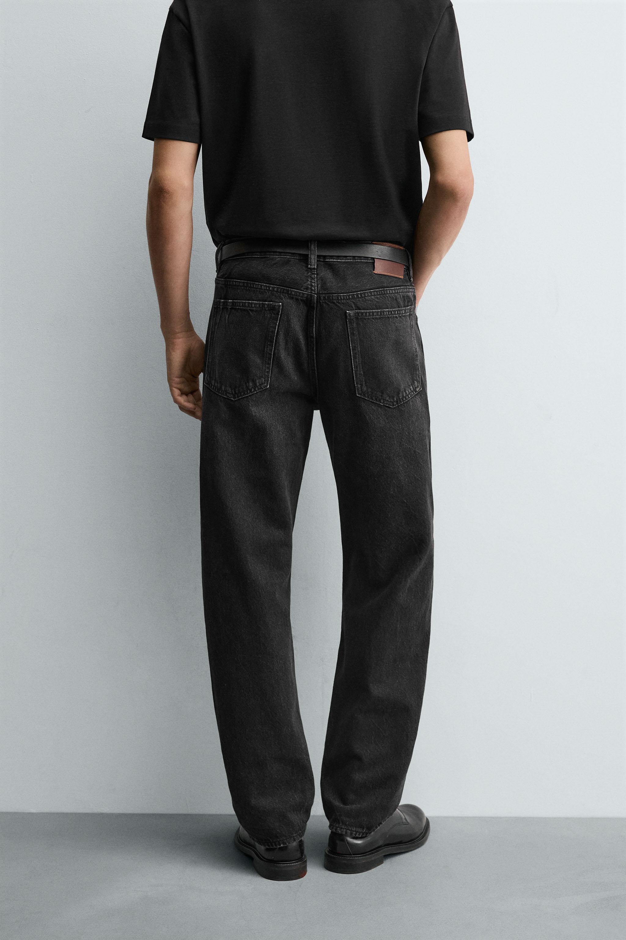 Zara STRAIGHT FIT JEANS - thumbnail 3 of 11