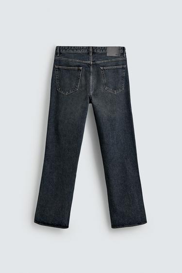 FLARE FIT JEANS LIMITED EDITION - Blue by Zara - Image 7