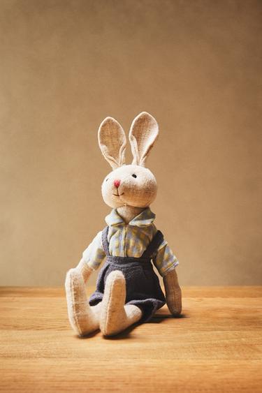 CHILDREN’S BUNNY SOFT TOY - Multicoloured by Zara - Image 6