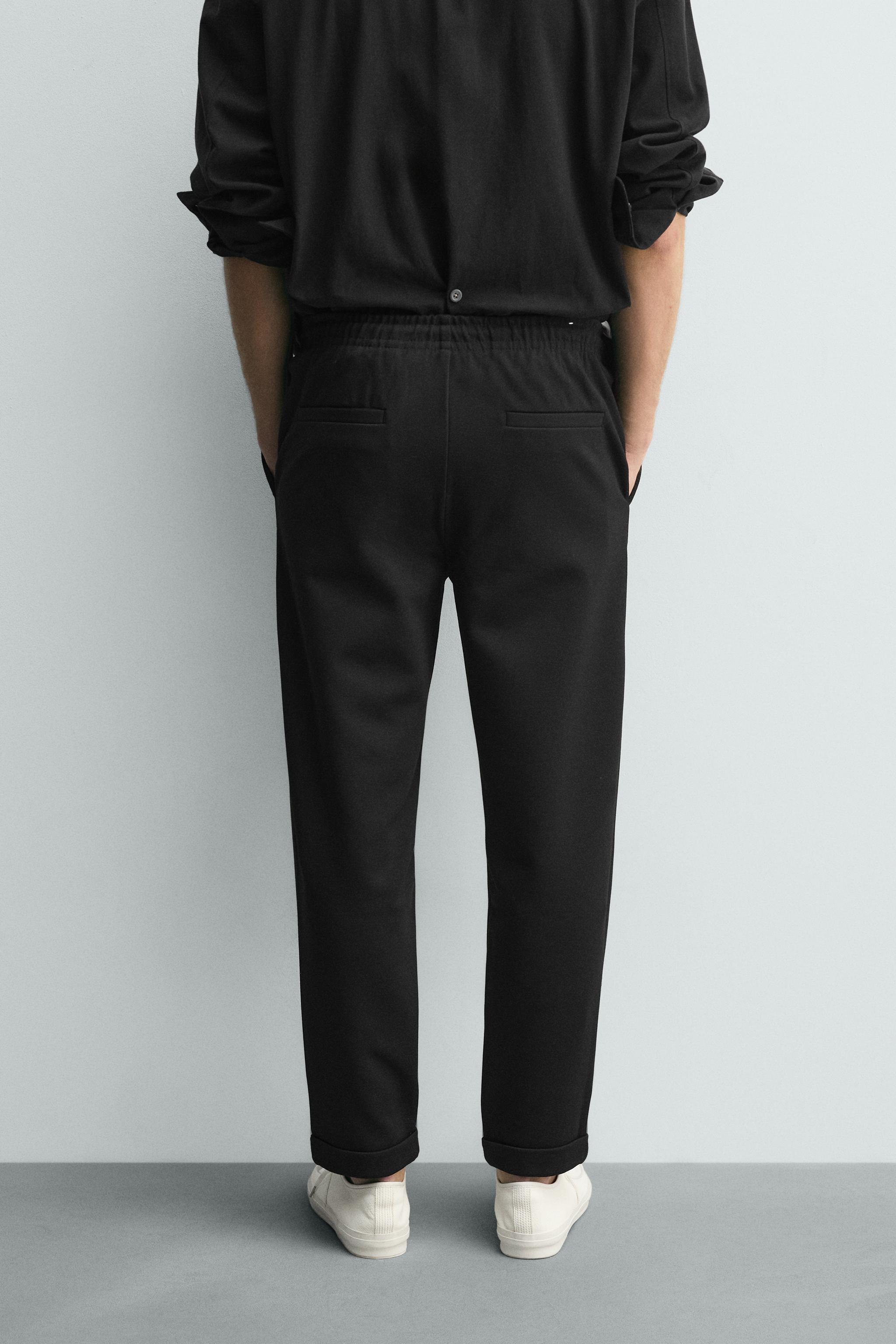 Мужские брюки Zara EASY CARE REGULAR FIT PANTS — фото 3