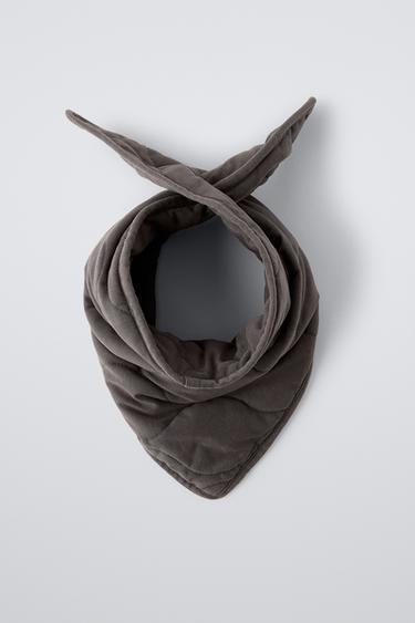 FOULARD MATELASSÉ - Gris de Zara - Image 3