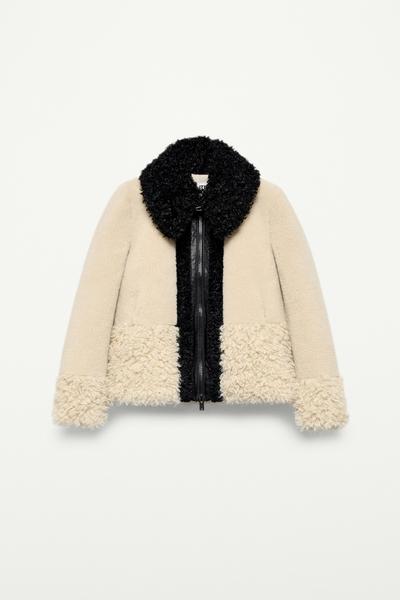 FAUX FUR PATCHWORK JACKET - THE ITEM ZARA WOMAN