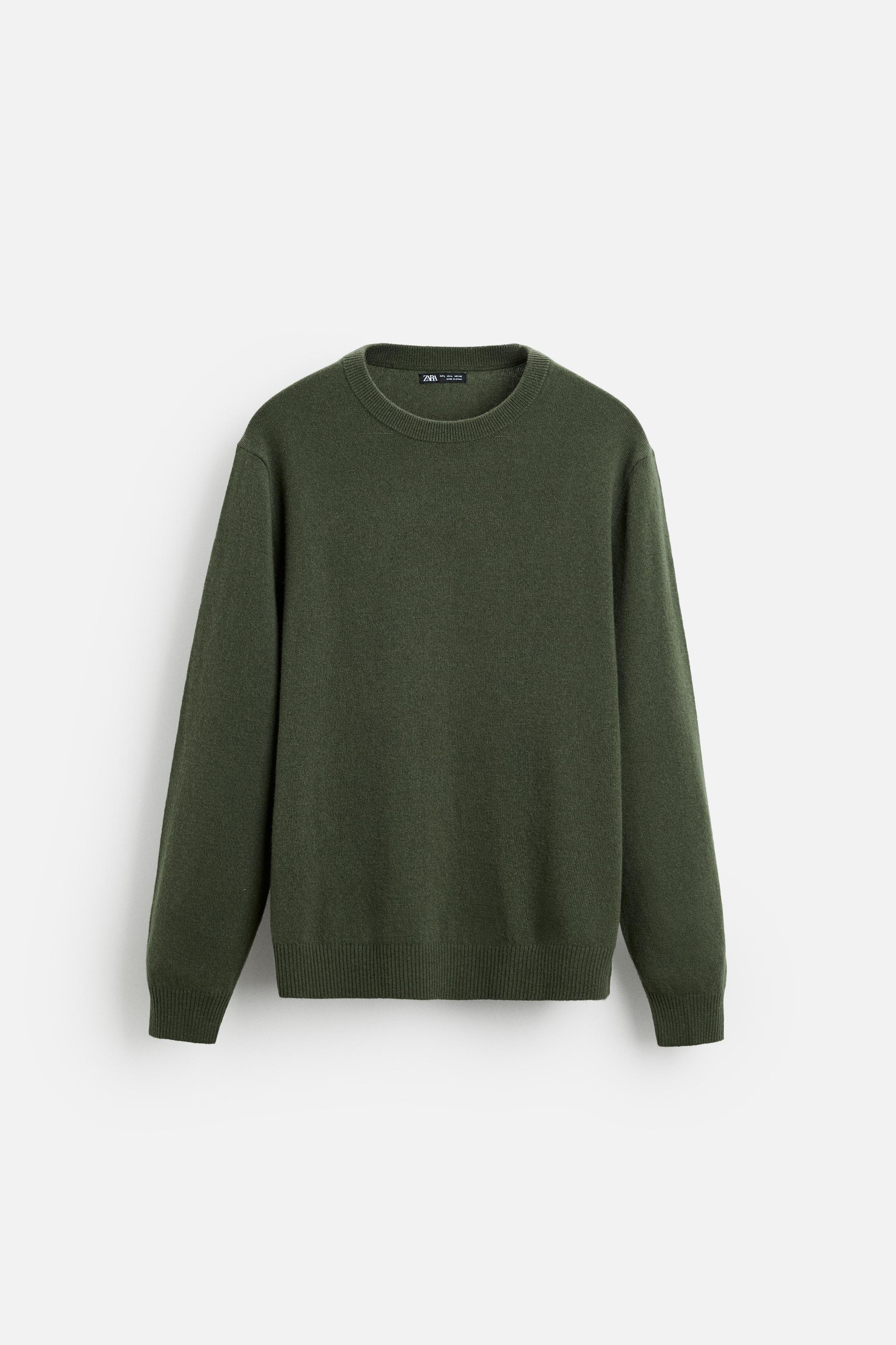 WOOL 100% Limited sale edition collection sweater zara