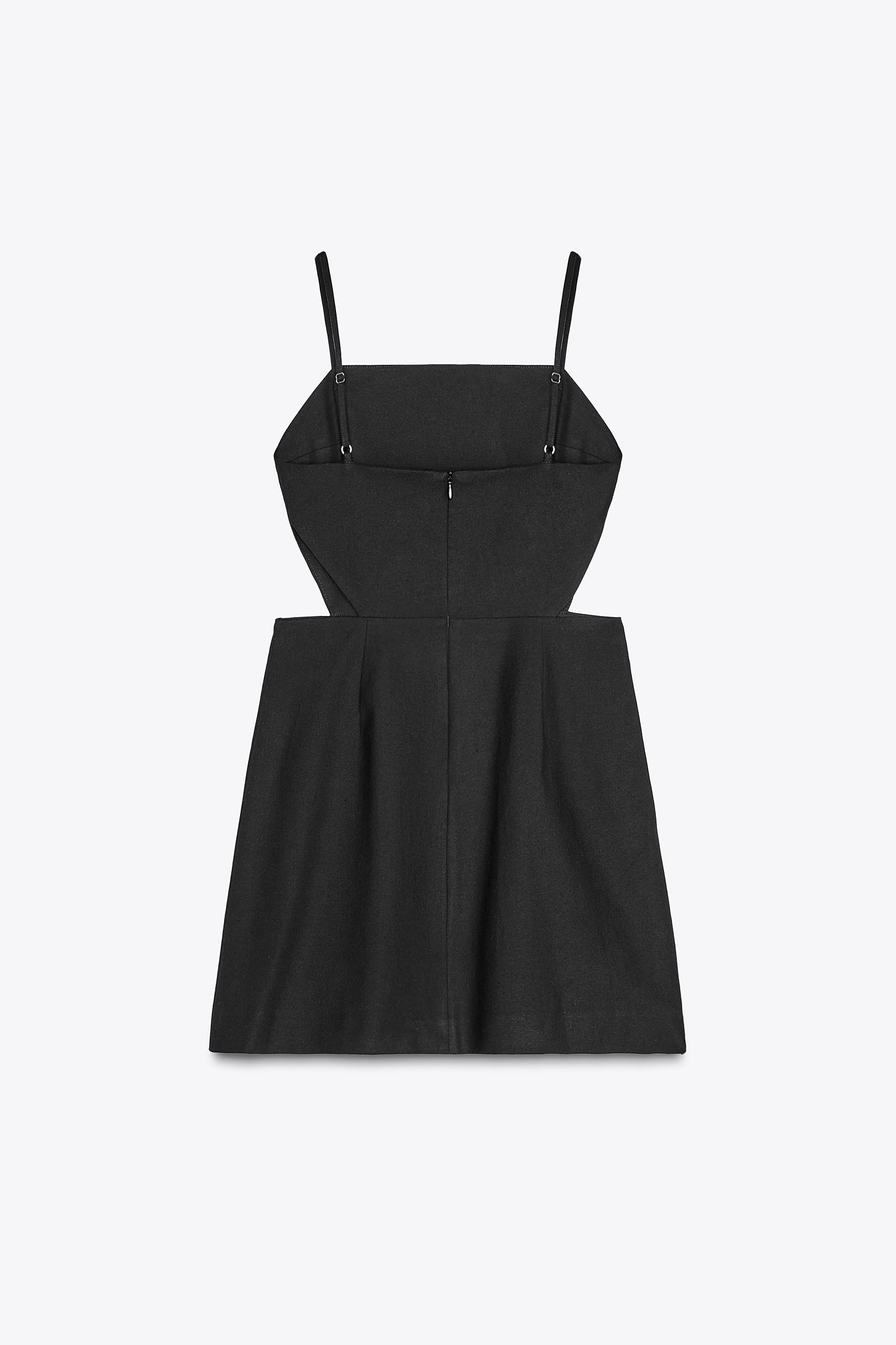美品　完売品　SMOOTH OUT dress（BLACK）　サイズ1 Black Solid Square Neck Bodycon Dress - NEWME