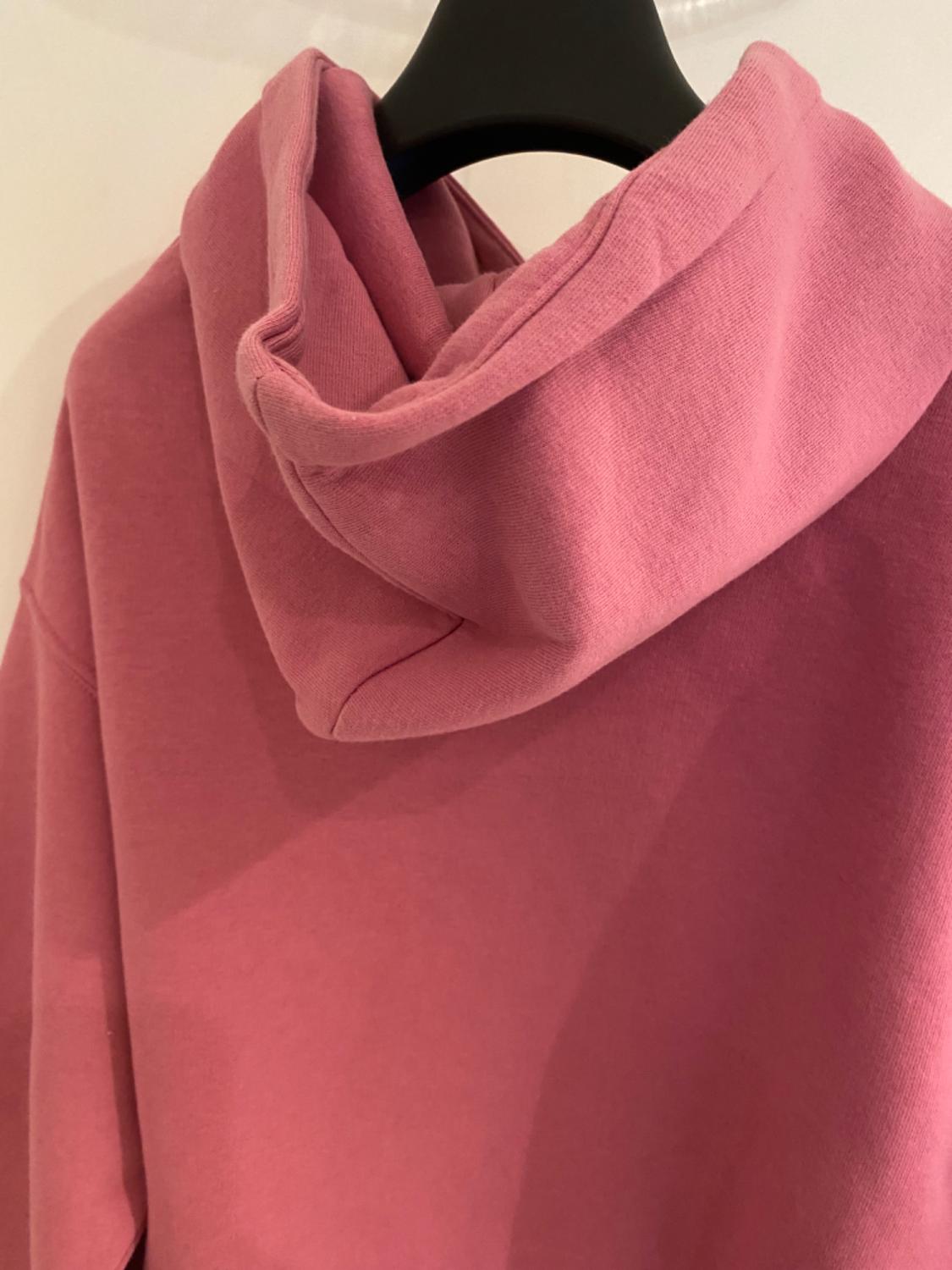 PLAIN HOODIE WITH RIBBED TRIMS - Image 8