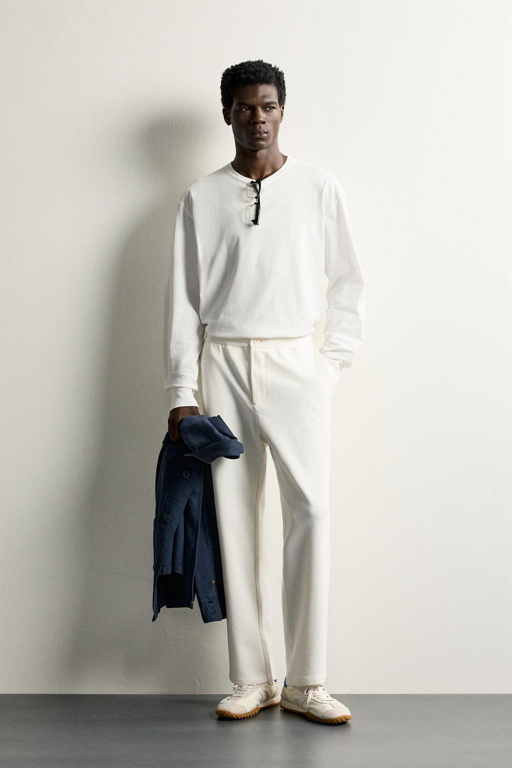 RELAXED FIT COMFORT TROUSERS