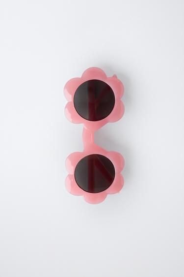 LUNETTES DE SOLEIL FLEURS EN PLASTIQUE - Rose de Zara - Image 3
