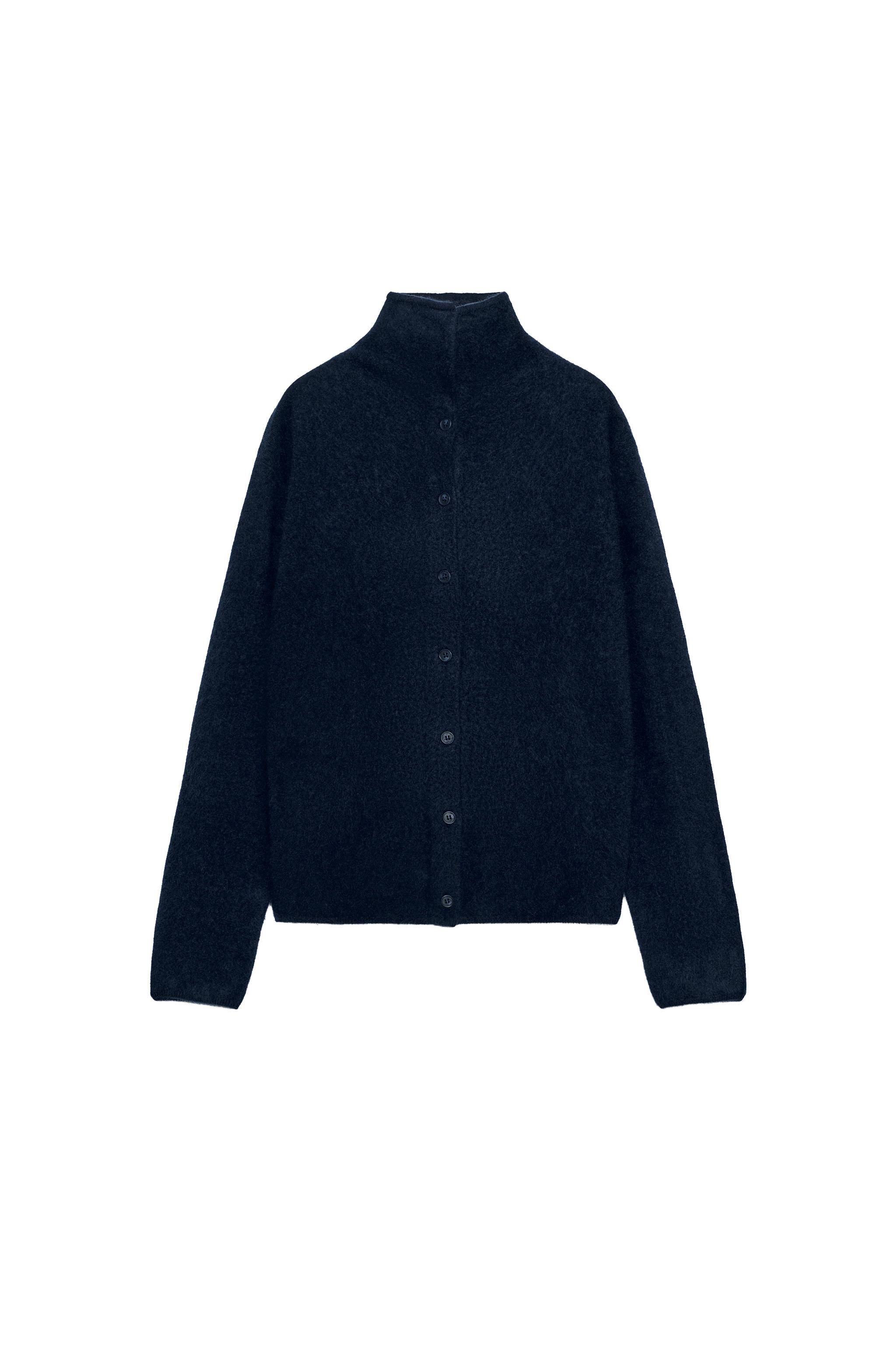 CHAQUETA 100% LANA EFECTO CEPILLADO