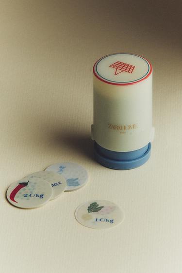 AUFKLEBERSPENDER FÜR SUPERMÄRKTE - Bunt von Zara