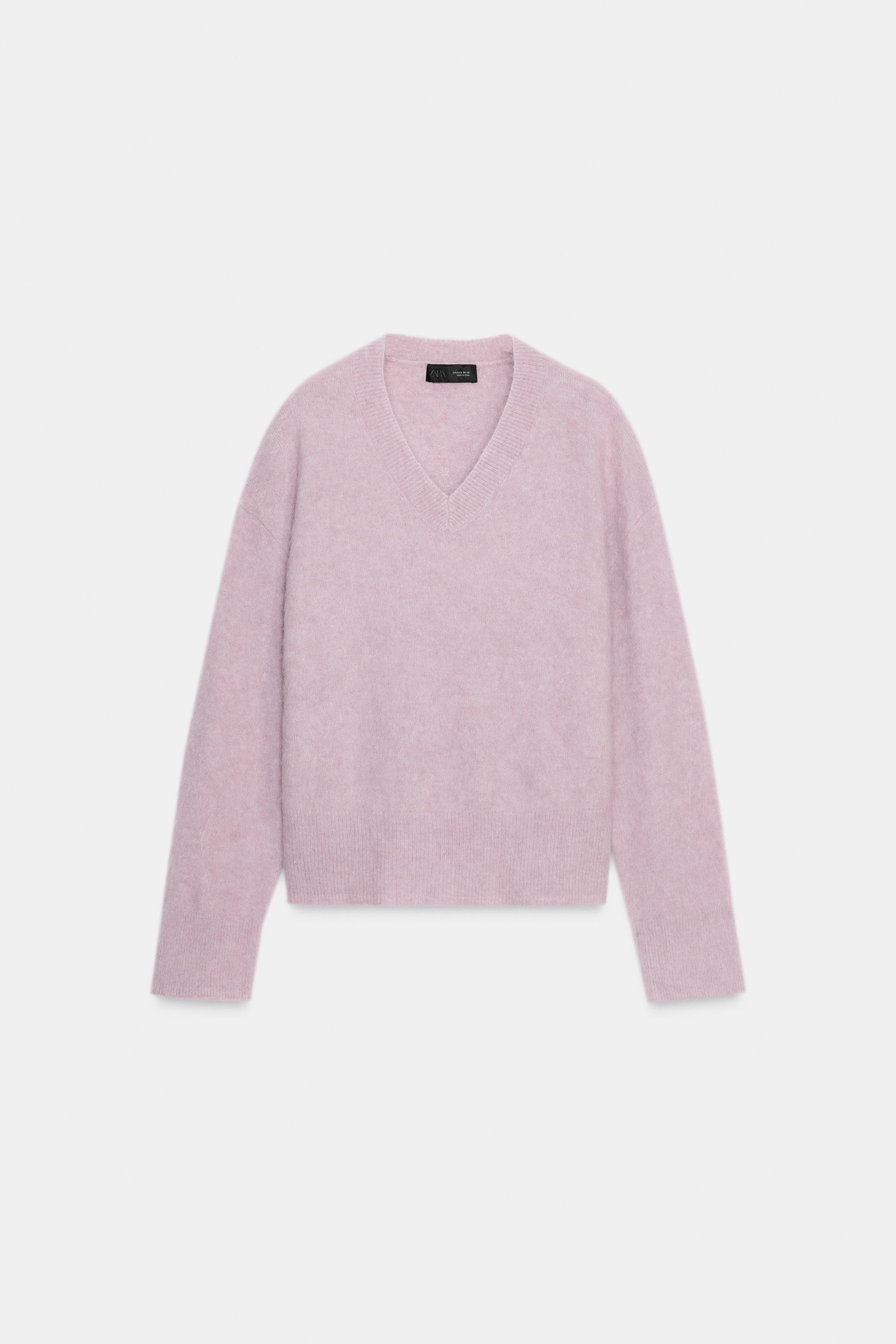 ZARA ソフトVネックスウェット トップス ZARA ソフトVネックスウェット トップス ソフト Vネック