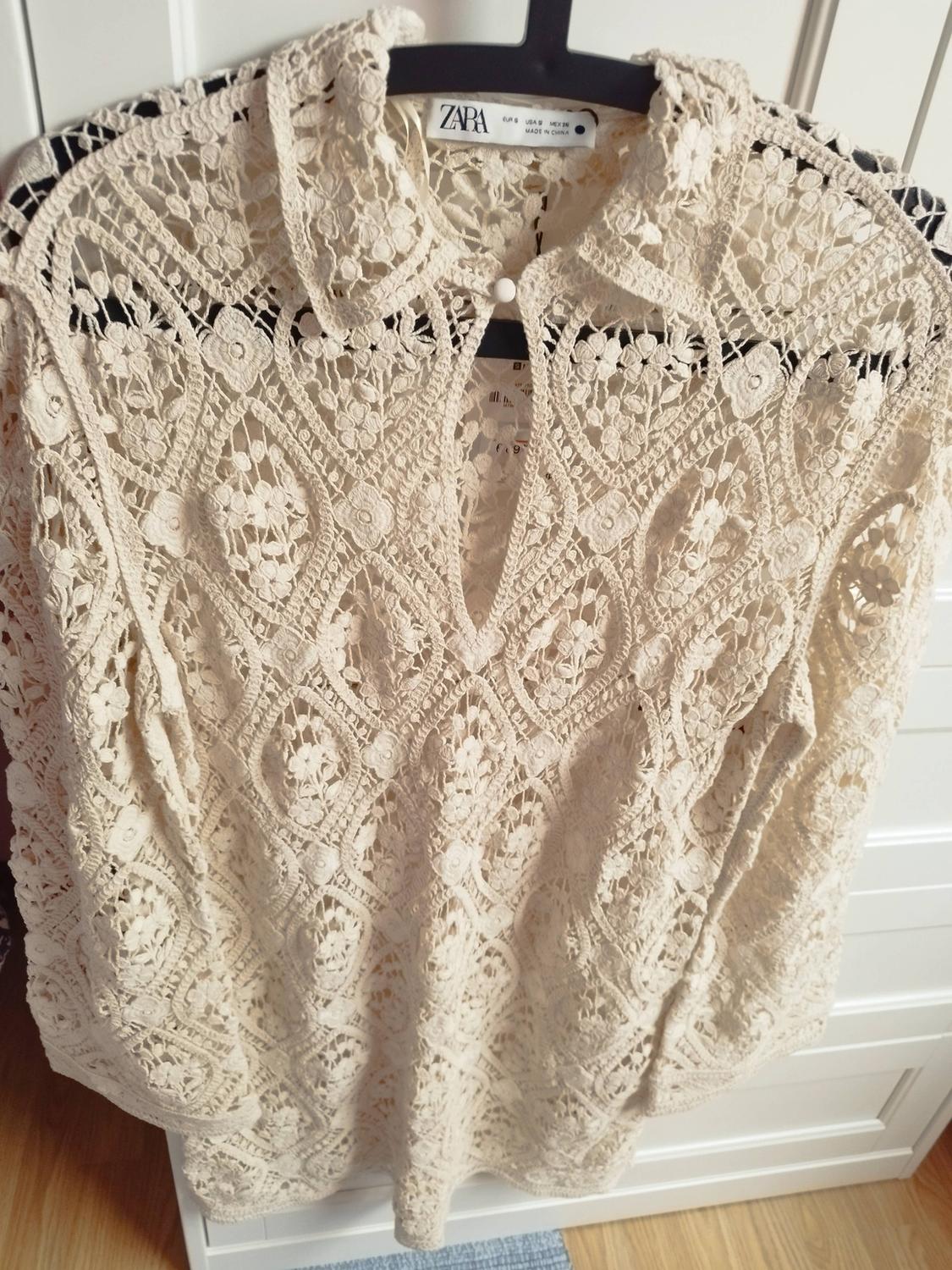 ZW COLLECTION CROCHET MINI DRESS - Image 2