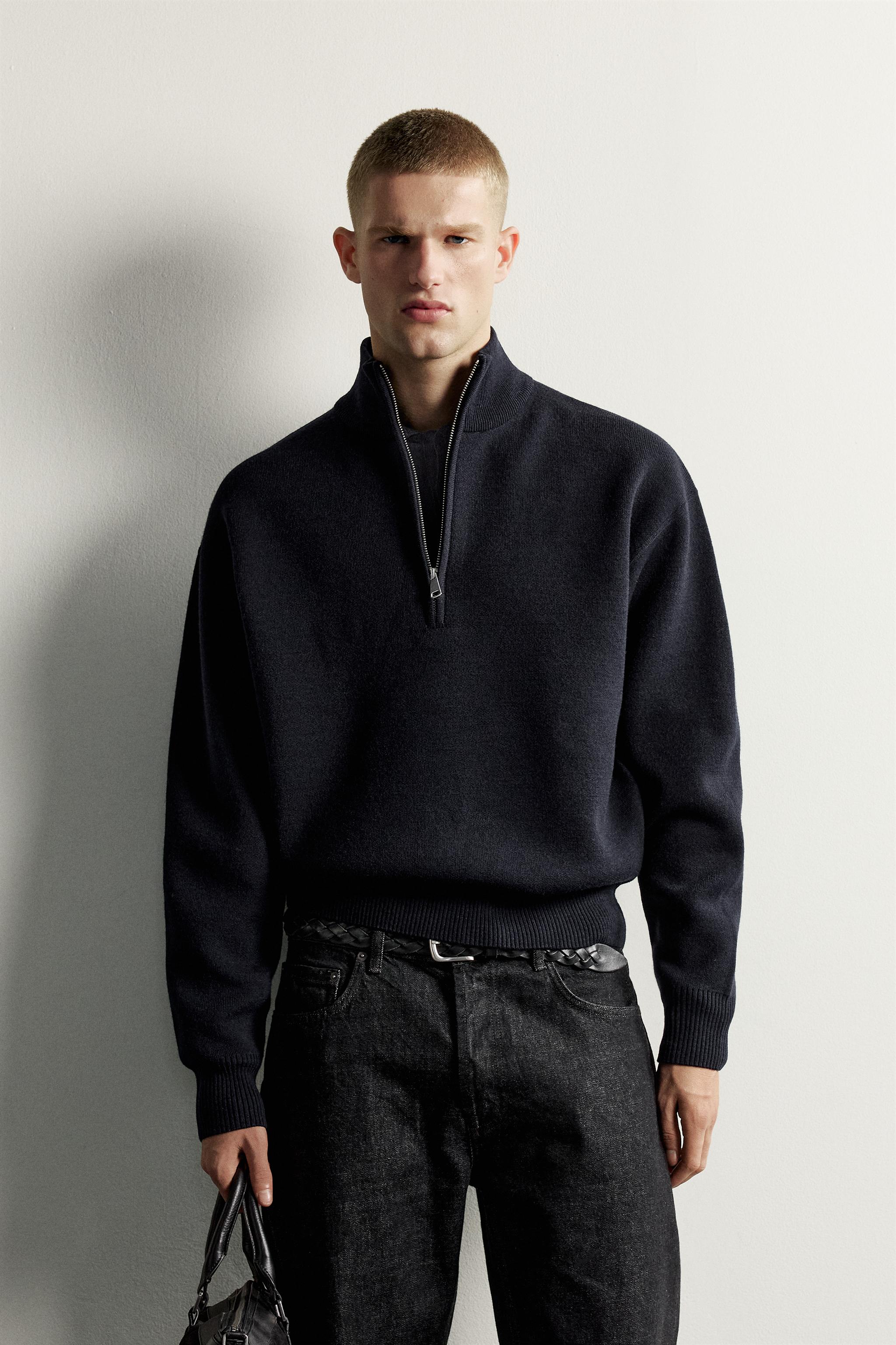 PULL COL ZIPPÉ SOFT