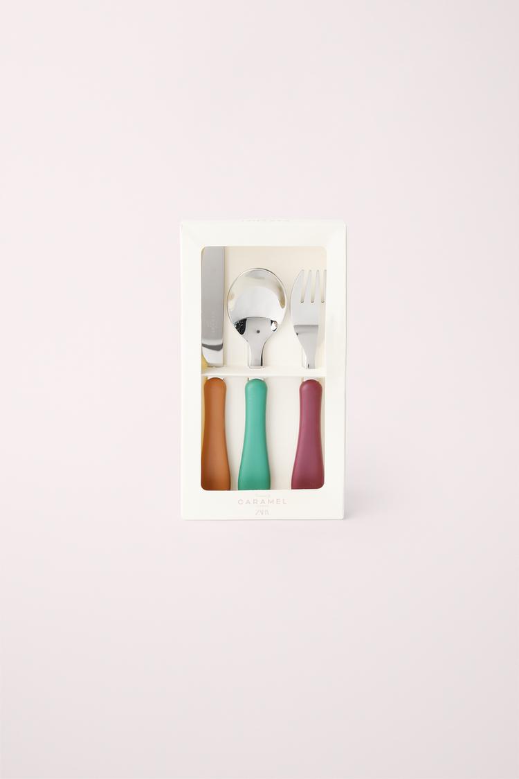 Set cubiertos created by caramel london x zara