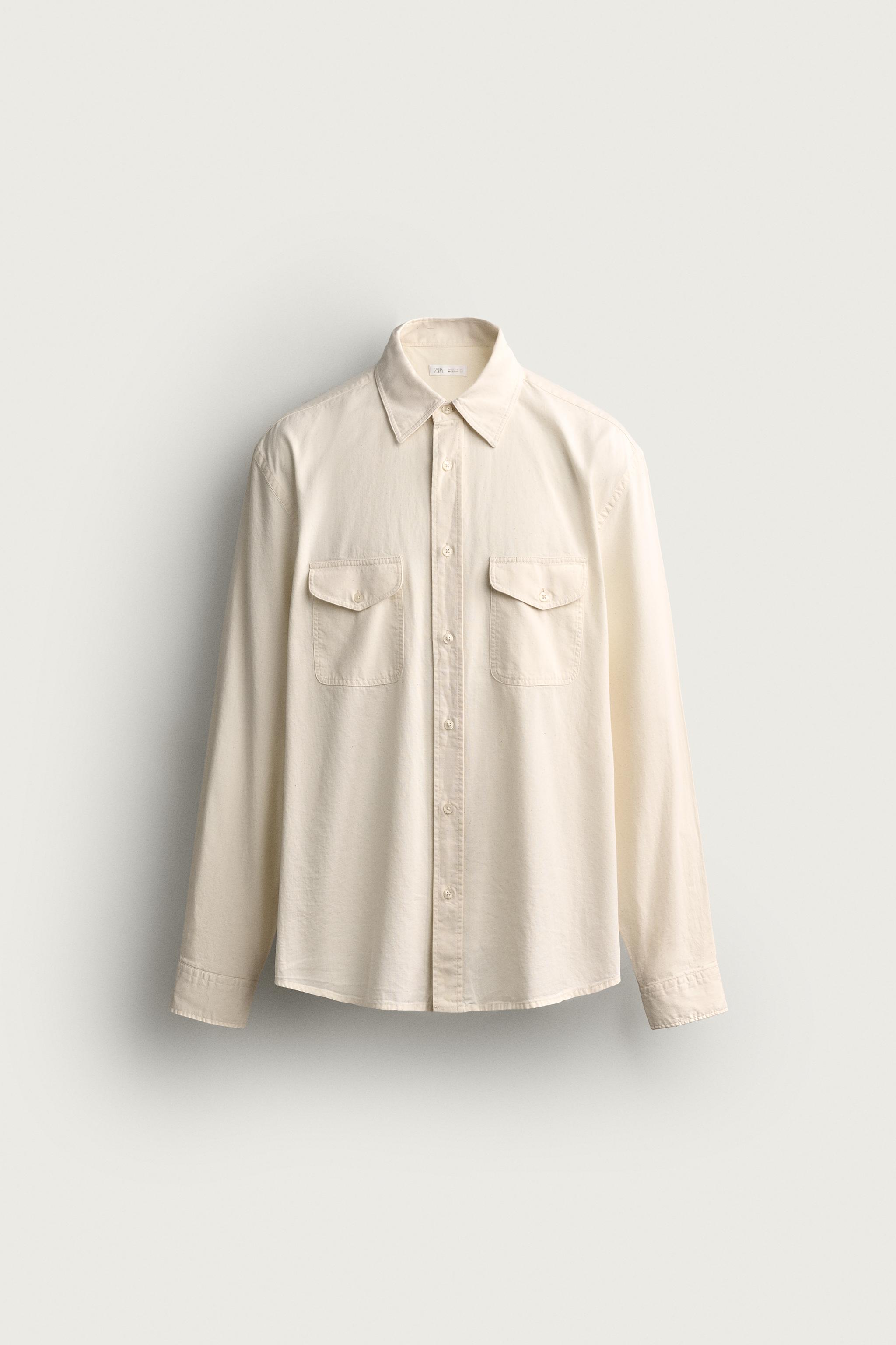 REGULAR FIT POCKET SHIRT