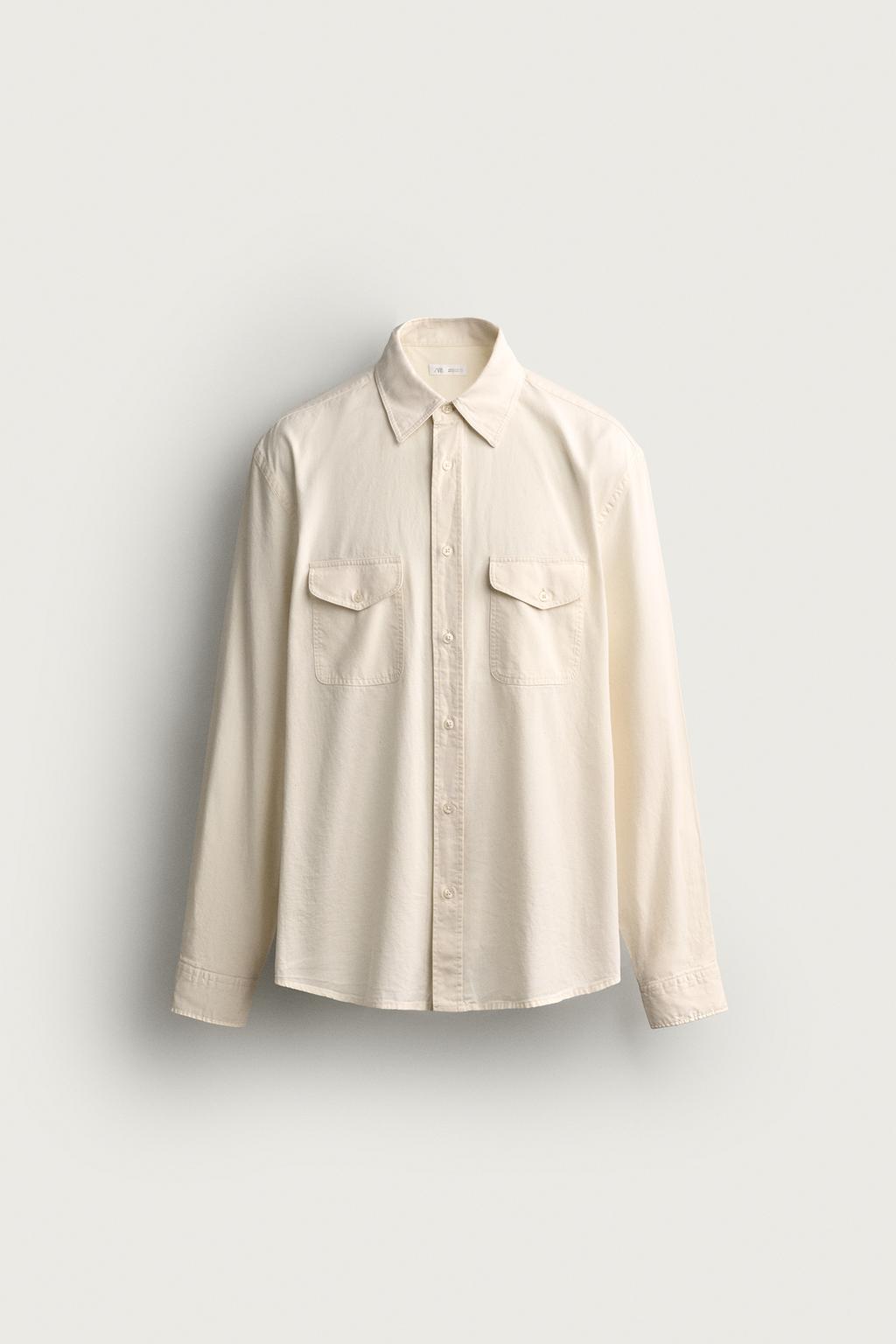 REGULAR FIT POCKET SHIRT