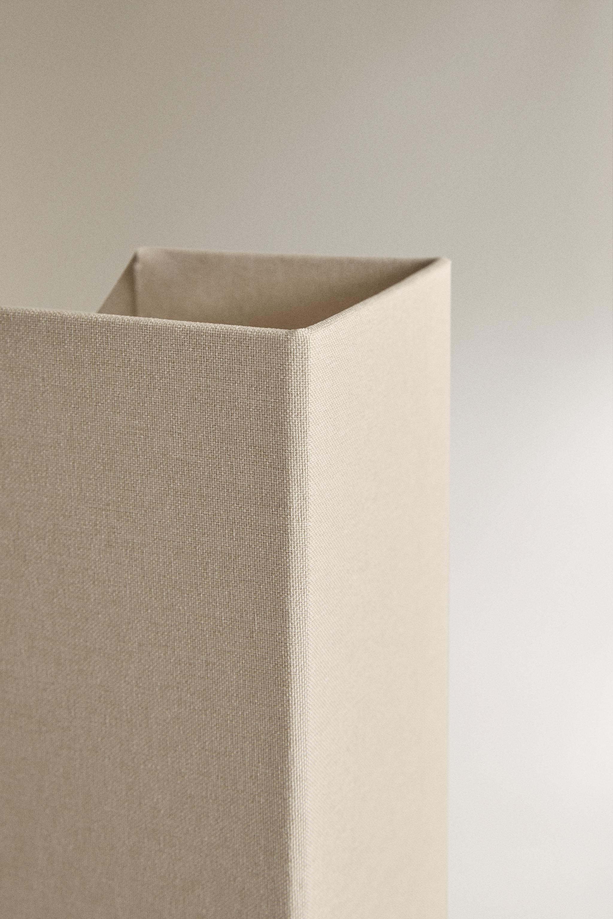 LINEN DESK FILE HOLDER