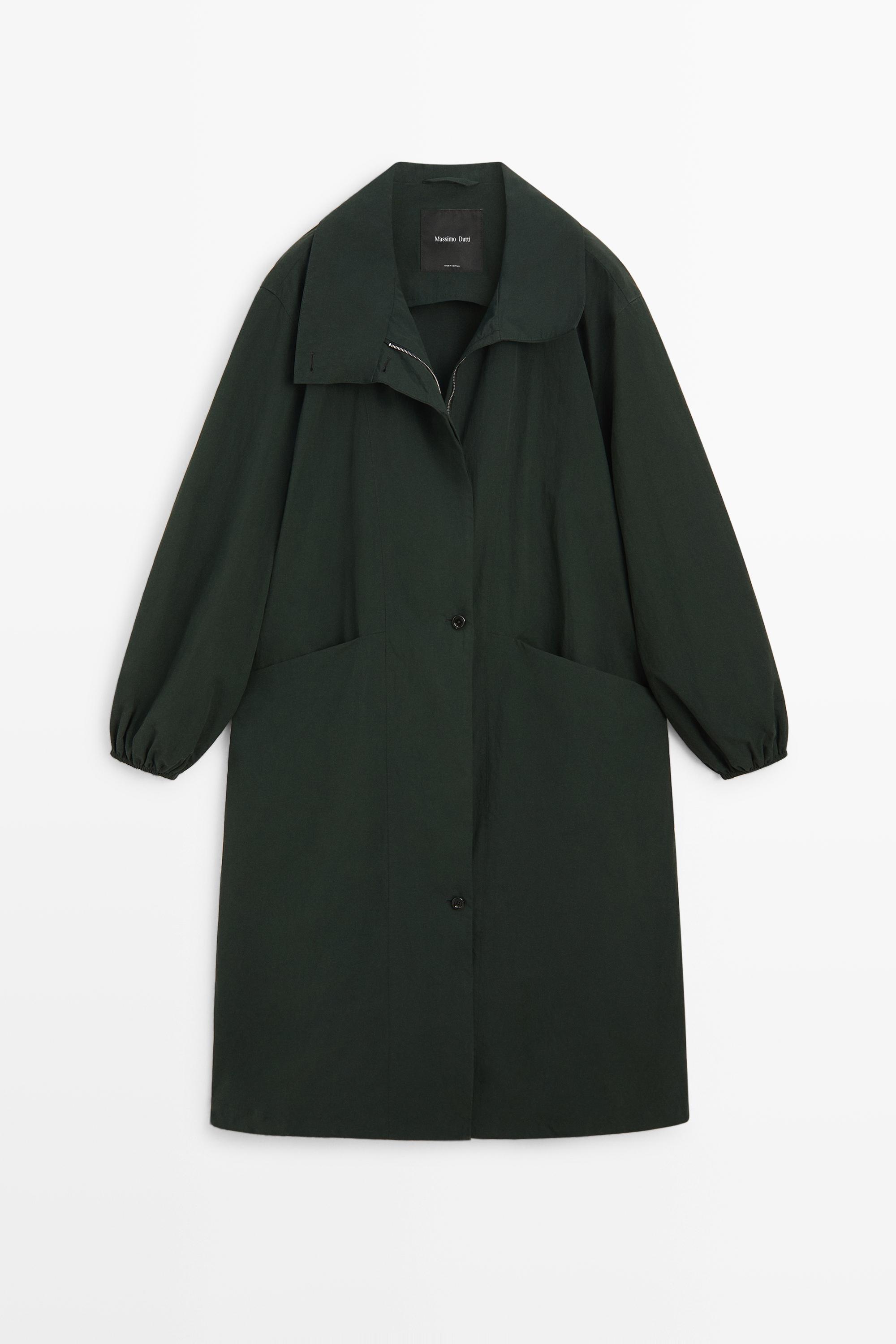 Long technical parka
