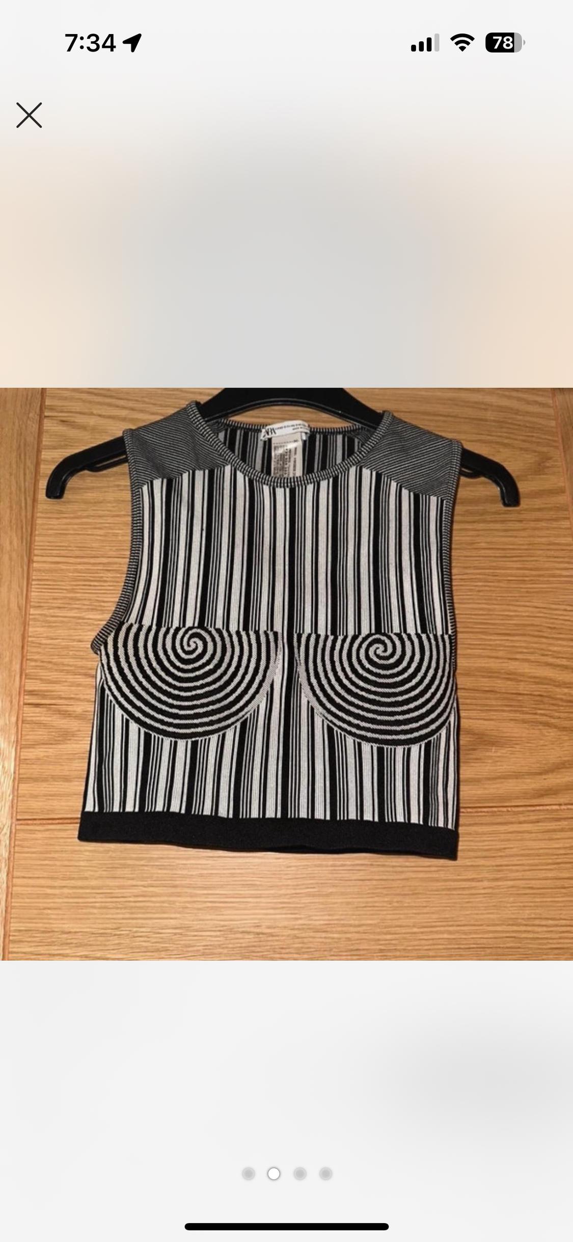 NEOPRENE-EFFECT ZIP-UP SWEATSHIRT - Image 2