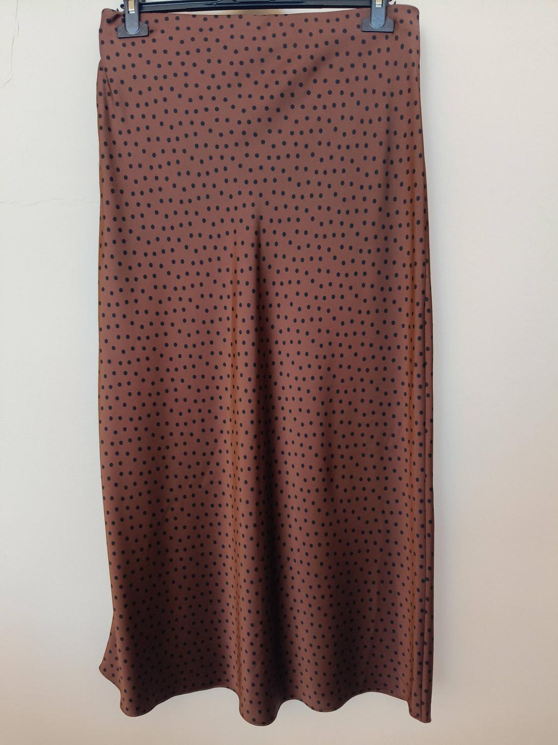 SATIN MIDI SKIRT - Image 2