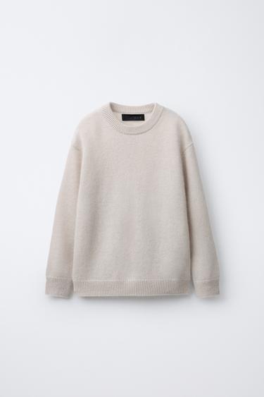 100% CASHMERE SWEATER - Sand by Zara