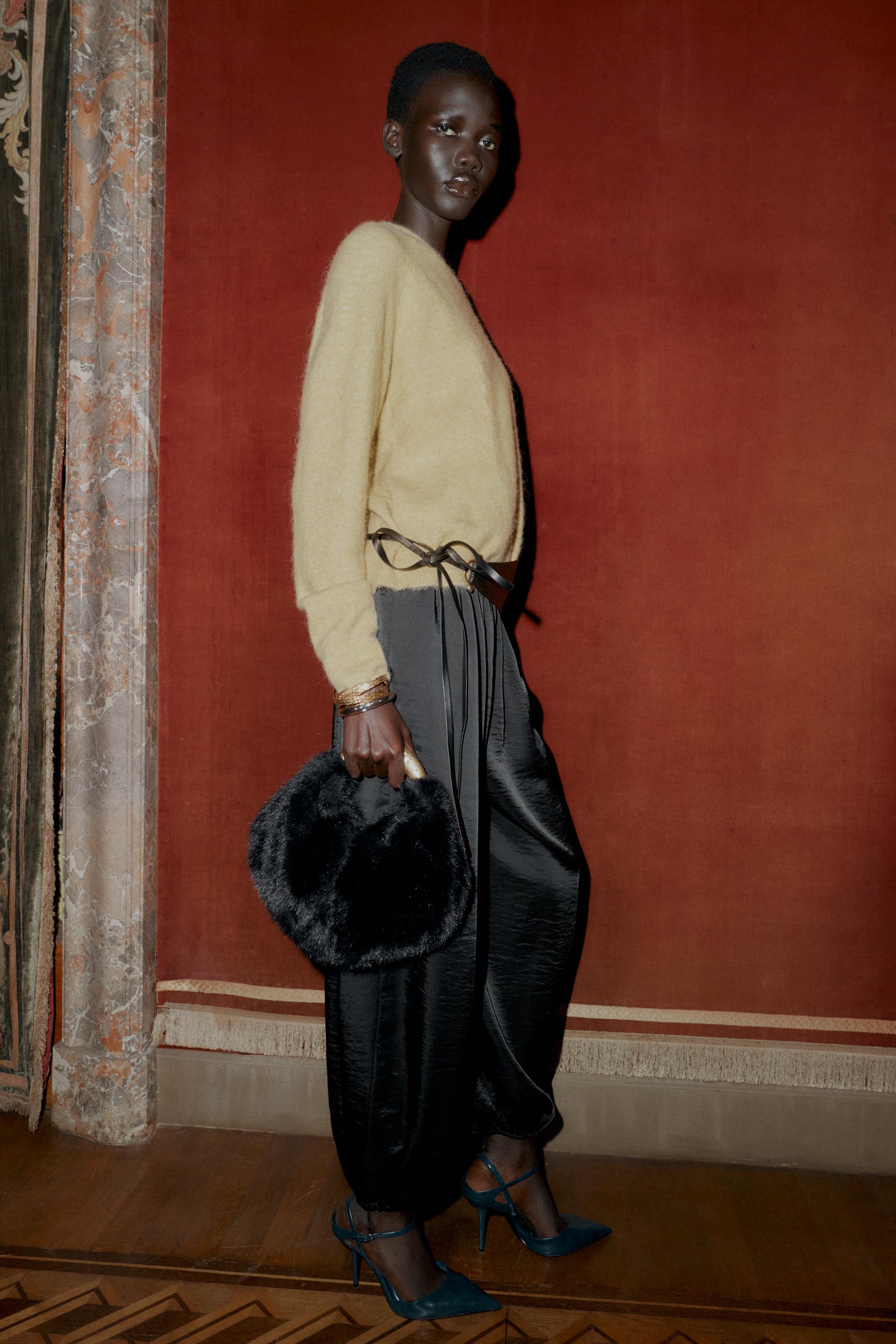 WOOL AND ALPACA BLEND SWEATER