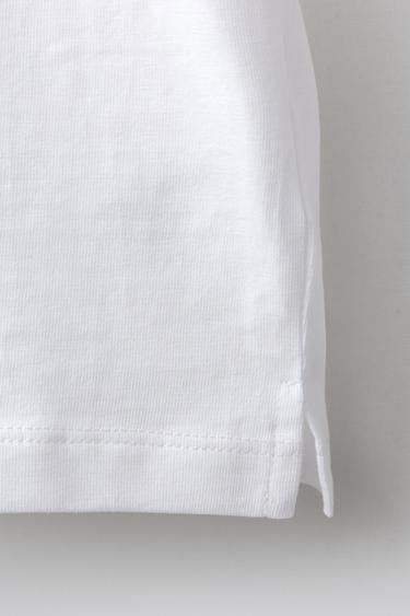 PLAIN T-SHIRT - White by Zara - Image 3