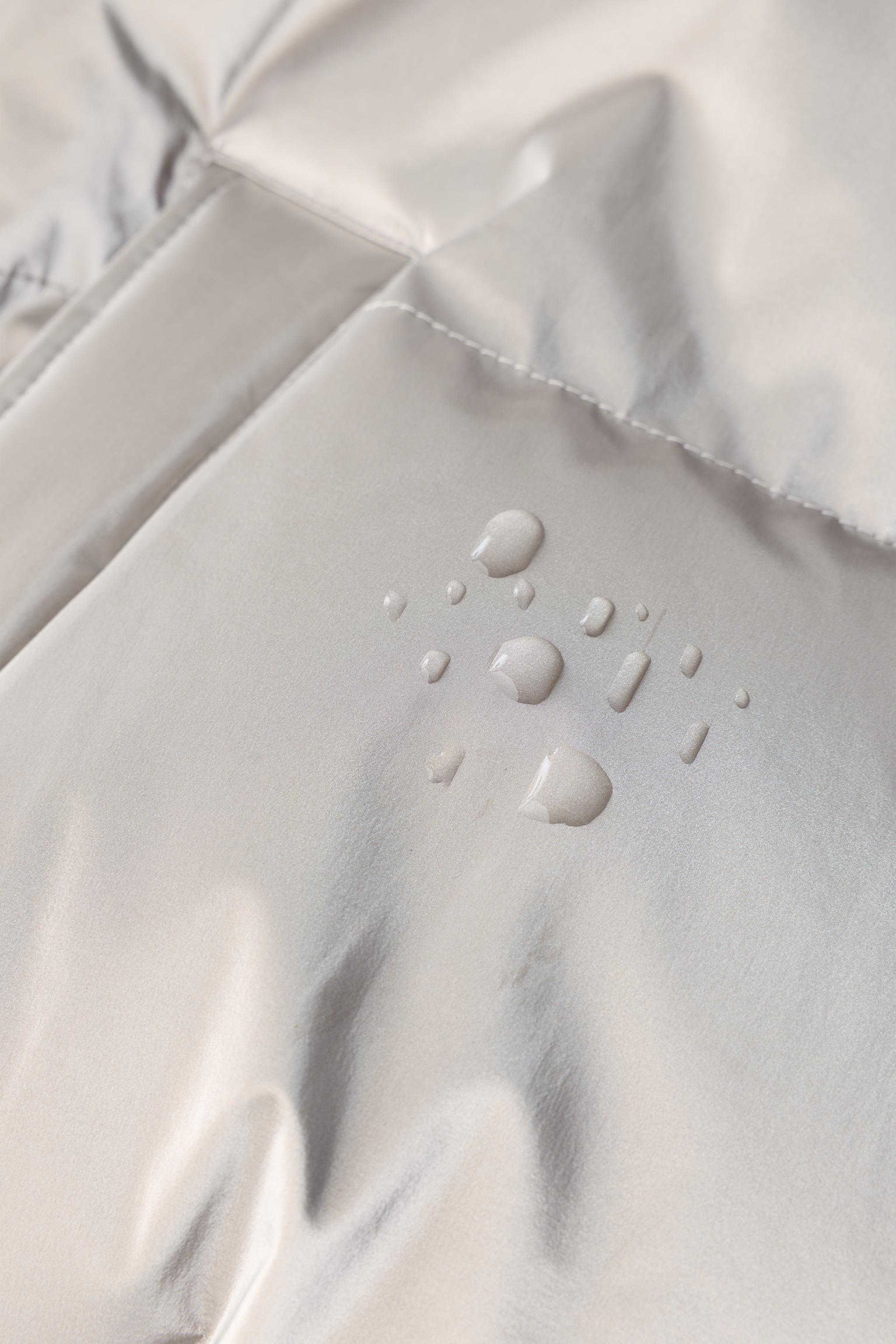 DOUDOUNE EN PLUME ET DUVET MÉTALLISÉE WATER RESISTANT COUPE-VENT SYSTÈME RECCO® COLLECTION SKI