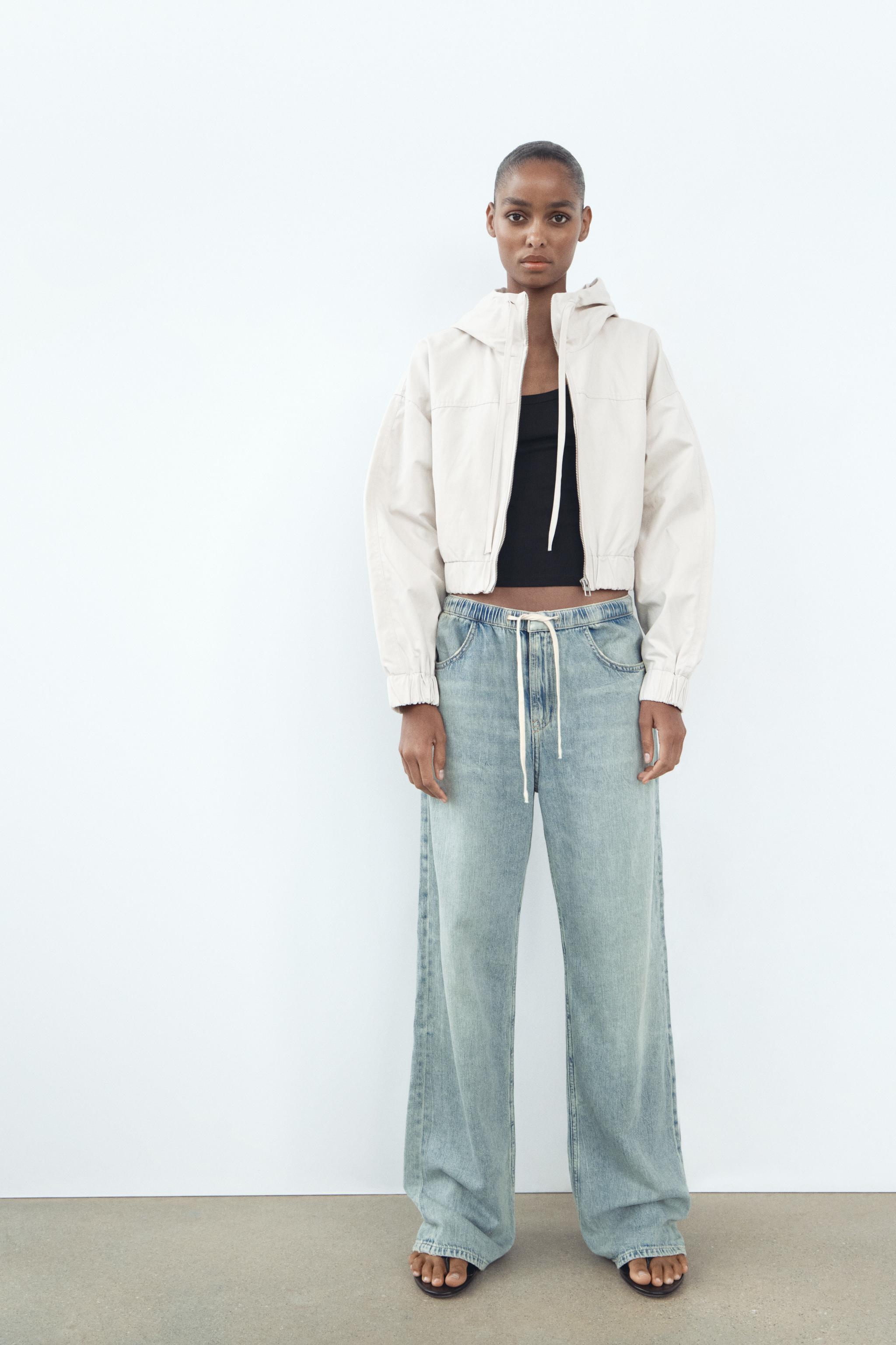 Zara store cropped jacket