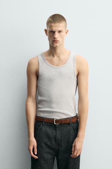 3-PACK OF BASIC SLIM FIT VEST TOPS - various by Zara - Image 10