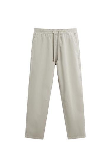 FADED JOGGER WAIST TROUSERS