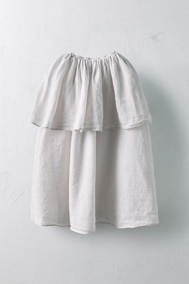 2-10 ANS/ CAPE 100 % RAMIE ÉDITION LIMITÉE - Gris perle de Zara - Image 1