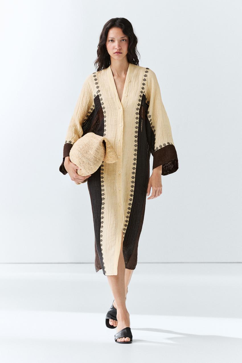 brown kaftan dress ADI KNIT KAFTAN DRESS | CULT MIA