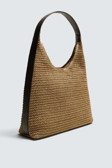 SAC SHOPPER TRESSÉ - Blanc écru de Zara - Image 3