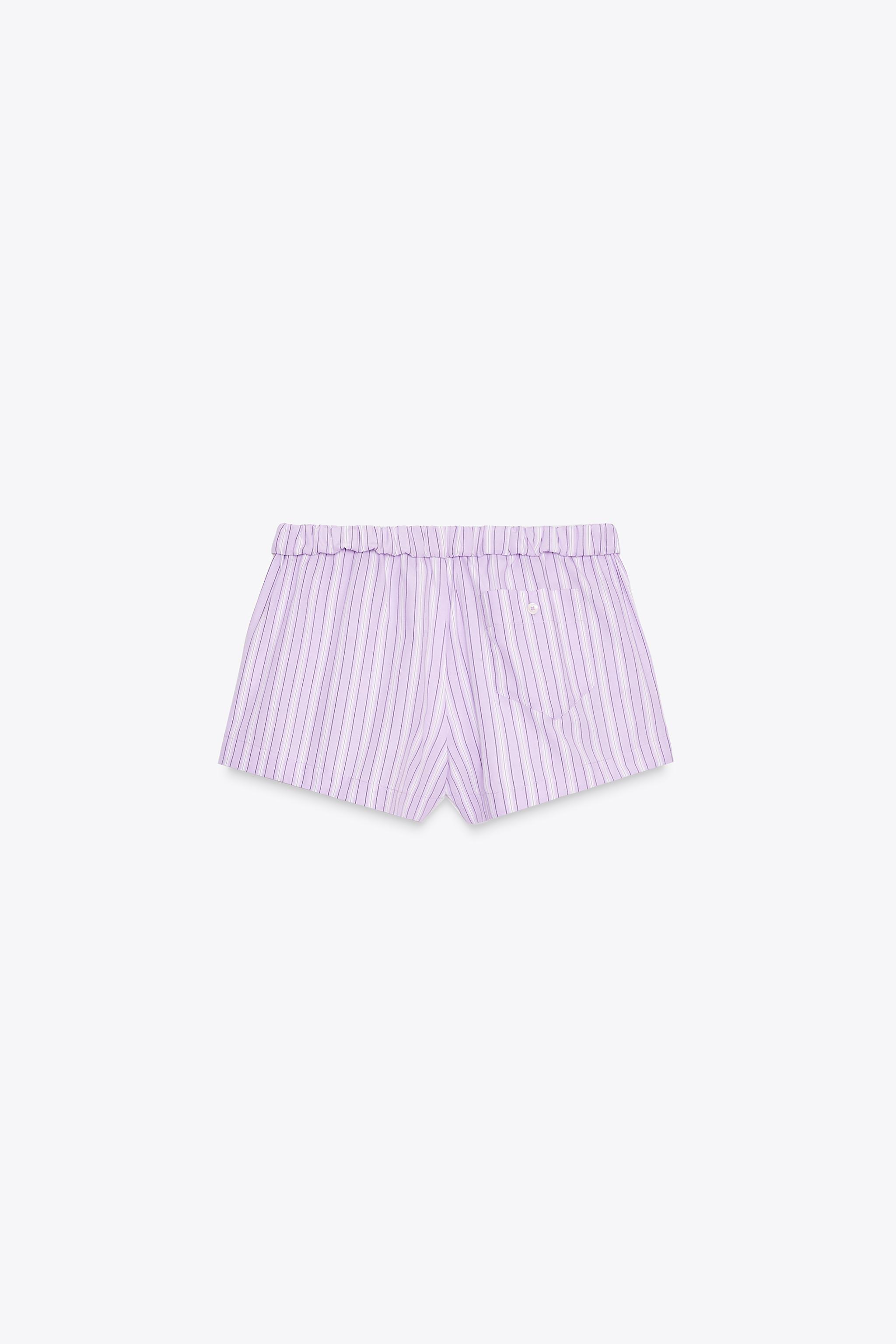 TURN-UP WAIST MINI SHORTS