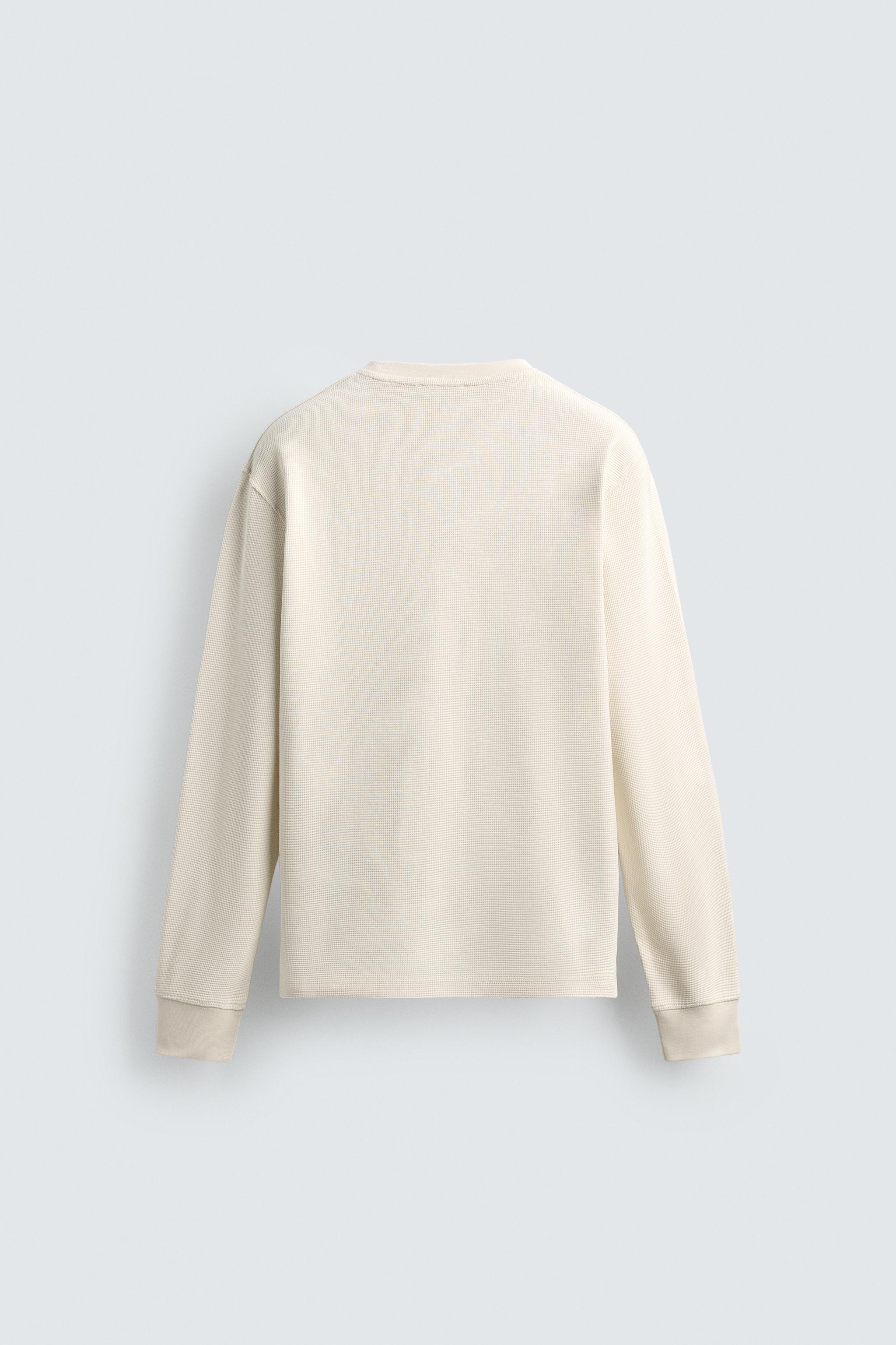 T-SHIRT STRUCTURÉ WAFFLE NUMÉRO