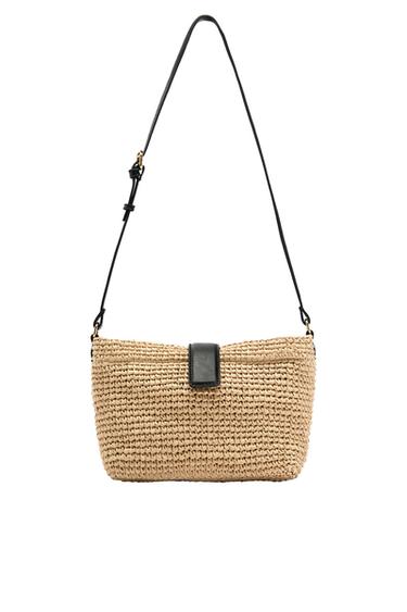 WOVEN CROSSBODY BAG